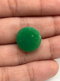 Chrysoprase Cabs 15mm size , Chrysoprase Cabochon - Chrysoprase Round Cabs- pack of 1 pc.