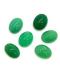 Chrysoprase Cabs ,Size 11x15,14x10 mm Chrysoprase Cabochon- Chrysoprase Cabs-
