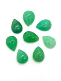Chrysoprase Cabs 13x10,15x11,16x12 mm size , Chrysoprase Cabochon- Chrysoprase Cabs-