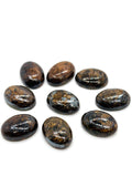 Bronzite Smooth Oval Cabs ,Natural gemstone cabochon .Size 13x18 MM, gemstone cabs, pack of 2 pc