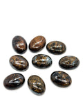 Bronzite Smooth Oval Cabs ,Natural gemstone cabochon .Size 13x18 MM, gemstone cabs, pack of 2 pc