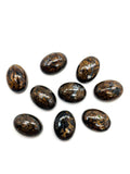 Bronzite Smooth Oval Cabs ,Natural gemstone cabochon .Size 10X14 MM, gemstone cabs pack of 5 pc