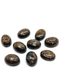 Bronzite Smooth Oval Cabs ,Natural gemstone cabochon .Size 10X14 MM, gemstone cabs pack of 5 pc