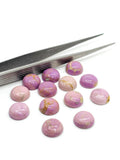Phosphosiderite 10mm Round Cabochon • • Pack of 4 Pcs . AAA Quality • Natural Phosphosiderite Cabs • Phosphosiderite