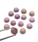 Phosphosiderite 5mm Round Cabochon • Pack of 6 Pcs . AAA Quality • Natural Phosphosiderite Cabs • Phosphosiderite