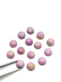 Phosphosiderite 5mm Round Cabochon • Pack of 6 Pcs . AAA Quality • Natural Phosphosiderite Cabs • Phosphosiderite