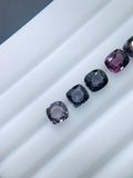 Spinel Faceted Cushion • Code# B2 - Pack of 8 Pcs - 5- 5.5x5.5-6 mm - Natural Multi Spinel Cushion Cut - AAA Quality