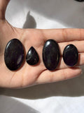 Purpurite Cabs ,Code P17-P20 .Natural gemstone , Gemstone cabochon. Purpurite