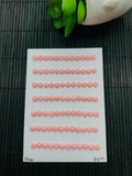 Queen Conch Shell Round Cabs • 5 mm Size • Pack of 4 Pcs • AAA Quality • Flat Back • Queen Conch Cabochons