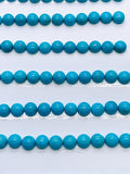 Turquoise Round Cabs - 5 mm size - Pack of 2 Pc - AAA Quality - 100% Natural Turquoise- Turquoise Round Cabochon - Flat Back Cabs