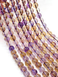 Ametrine round beads 8 mm Size AAAA Quality , Ametrine Round Beads, 40cm strand- Gemstone Round Beads- Ametrine