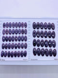 8X16 / 10X20 mm Wampum Quahog Shell Oval Cabs • AAA Quality • Natural Wampum Shell Cabochon • Flat Back