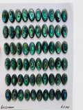 Abalone Shell Oval Cabs- 6X12 mm Size- Pack of 4 Pcs- AAAA Quality- Natural Abalone Cabochons