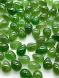 Jade Pear Cabs - 5x7 mm Size - Pack of 6 Pcs - AAA Quality - Natural Russian Jade Cabochons - Origin Russia