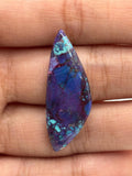 Purple Turquoise Cabochon Code# X37-X42 AAA Quality - Natural Turquoise Cabs -