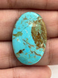 Turquoise Cabochon • Code T17- T24 • AAA Quality • Natural Turquoise Cabs • Turquoise Pendant