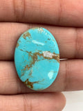 Turquoise Cabochon • Code T25- T32 • AAA Quality • Natural Turquoise Cabs • Turquoise Pendant
