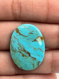 Turquoise Cabochon • Code T25- T32 • AAA Quality • Natural Turquoise Cabs • Turquoise Pendant