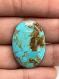 Turquoise Cabochon • Code T25- T32 • AAA Quality • Natural Turquoise Cabs • Turquoise Pendant