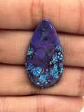 Purple Turquoise Cabochon Code# X55-X60 AAA Quality - Natural Turquoise Cabs -