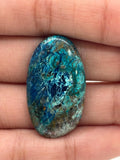 Shattuckite Cabochon • Code T11- T15 • AAA Quality • Natural Shattuckite Cabs • Shattuckite Pendant