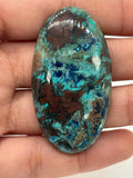 Shattuckite Cabochon • Code T11- T15 • AAA Quality • Natural Shattuckite Cabs • Shattuckite Pendant
