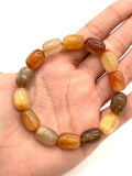 Multi Rutile Bracelet •10x14mm Size • Code #D6• AAA Quality •Weight 34.3 gm. Natural Rutilated Quartz Bracelet