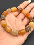 Multi Rutile Bracelet •10x14mm Size • Code #D6• AAA Quality •Weight 34.3 gm. Natural Rutilated Quartz Bracelet