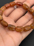 Multi Rutile Bracelet •8x12 mm Size • Code #D8• AAA Quality •Weight 20.3 gm. Natural Rutilated Quartz Bracelet
