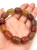 Multi Rutile Bracelet •9x12mm Size • Code #D11• AAA Quality •Weight 27.7 gm. Natural Rutilated Quartz Bracelet