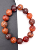 Multi Rutile Bracelet •14 mm Size • Code #M17• AAA Quality •Weight 63.7 gm. Natural Rutilated Quartz Bracelet