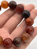 Multi Rutile Bracelet •14 mm Size • Code #M18• AAA Quality •Weight 63.7 gm. Natural Rutilated Quartz Bracelet