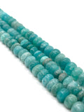 Amazonite Roundel 9mm ,CODE 3 . Length in 14 Inch , Amazonite Bbeads AAA quality Natural Amazonite.