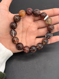 Multi Rutile Bracelet • 14 mm Size • Code #M14• AAA Quality •Weight 67.4 gm. Natural Rutilated Quartz Bracelet