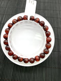 Red Rutile Round Bracelet • 8 mm Size • Code #A4 • AAA Quality • Natural Rutilated Quartz Bracelet