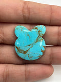 Turquoise Cabochon • Code T1- T8 • AAA Quality • Natural Turquoise Cabs • Turquoise Pendant