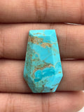 Turquoise Cabochon • Code T9- T16 • AAA Quality • Natural Turquoise Cabs • Turquoise Pendant
