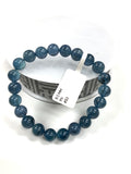 Santa Maria Aquamarine Bracelet • 8.5 mm Size • Code B3 • AAA Quality • Natural Aquamarine Round Bracelet