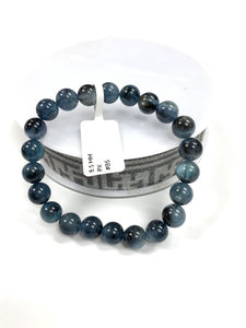 Santa Maria Aquamarine Bracelet • 8.5 mm Size • Code B5 • AAA Quality • Natural Aquamarine Round Bracelet
