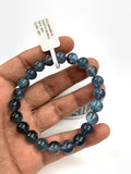 Santa Maria Aquamarine Bracelet • 9 mm Size • Code B8 • AAA Quality • Natural Aquamarine Round Bracelet