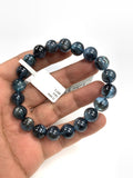 Santa Maria Aquamarine Bracelet • 10 mm Size • Code B13 • AAA Quality • Natural Aquamarine Round Bracelet
