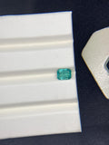Natural Emerald 7.15X5.7 mm Size - 1.45 cts Weight - Code B6 - Pack of 1 Piece - Zambia Emerald- Emerald Cut - Gemstone Ring Earring