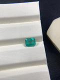 Natural Emerald 7.1X5.6 mm Size - 1.55 cts Weight - Code B7 - Pack of 1 Piece - Zambia Emerald- Emerald Cut - Gemstone Ring Earring