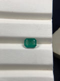 Natural Emerald 7.8X5.8 mm Size - 1.5 cts Weight - Code B10 - Pack of 1 Piece - Zambia Emerald- Emerald Cut - Gemstone Ring Earring