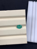 Natural Emerald 8.9x7 mm Size - 1.55 cts Weight - Code C1 - Pack of 1 Piece - Zambia Emerald- Emerald Oval Cut - Gemstone Ring Earring