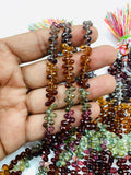 Tundra Sapphire faceted Drop Beads 3-3.5x5-6 mm Size - 8 inch Length - AAA Quality- Natural Tundra Sapphire Drops Briolette