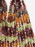 Tundra Sapphire faceted Drop Beads 3-3.5x5-6 mm Size - 8 inch Length - AAA Quality- Natural Tundra Sapphire Drops Briolette