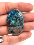 Shattuckite Cabochon • Code T36- T40 • AAA Quality • Natural Shattuckite Cabs •