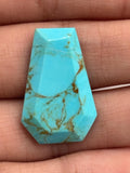 Turquoise Cabochon • Code T41- T48 • AAA Quality • Natural Turquoise Cabs • Turquoise Pendant
