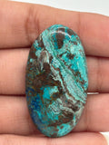 Shattuckite Cabochon • Code T11- T15 • AAA Quality • Natural Shattuckite Cabs • Shattuckite Pendant